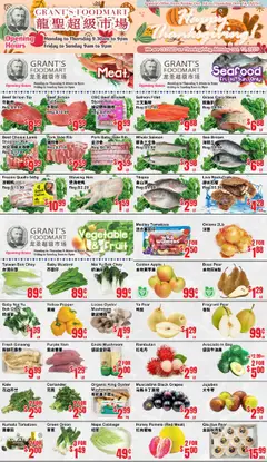 Preview of Oceans flyer - Grant’s Foodmart from shop Oceans valid from 10.10.2025