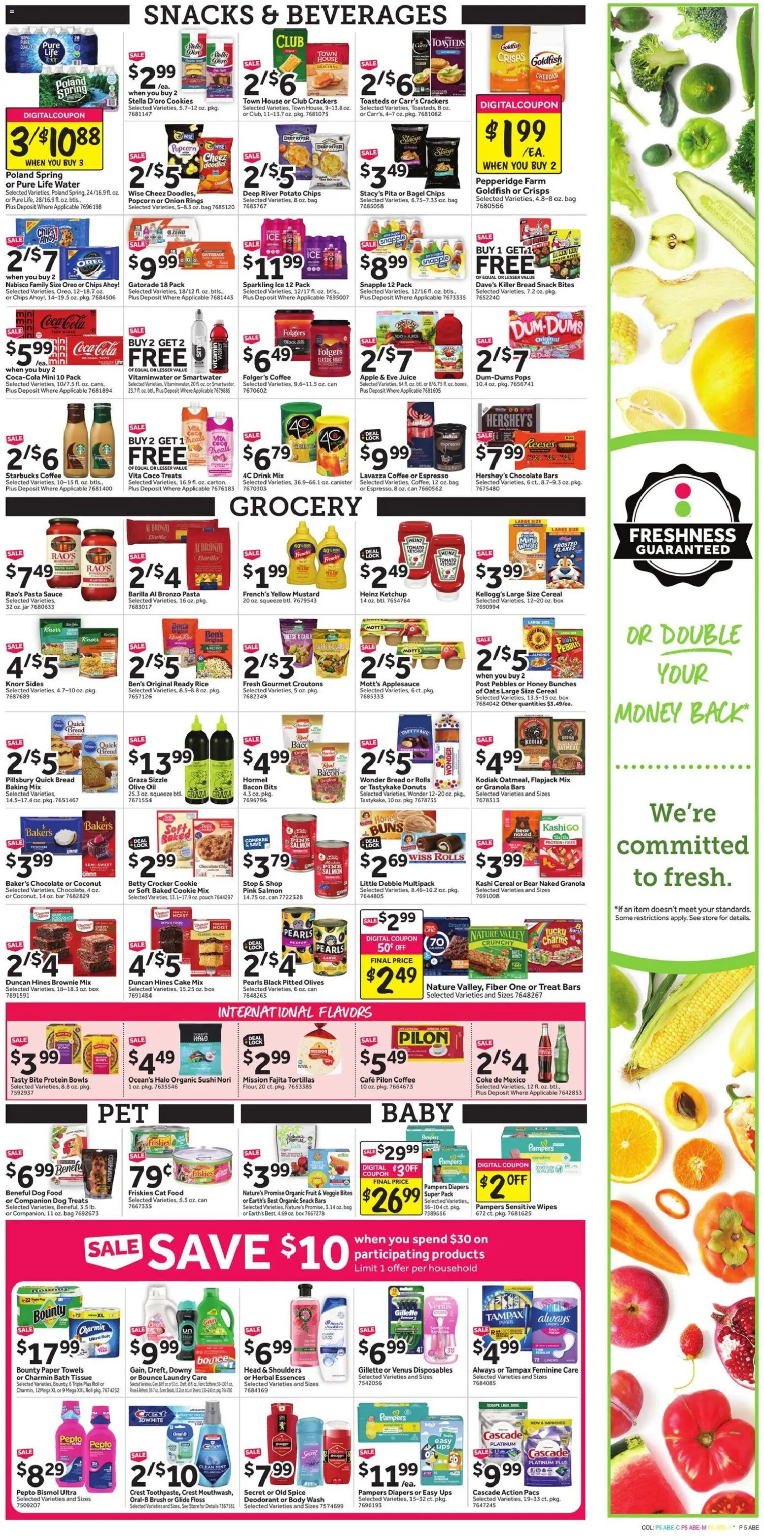 Stop & Shop Weekly Circular - CT - valid from 03.04.2026 | Page: 8 | Products: Box, Brush, Bread, Garlic