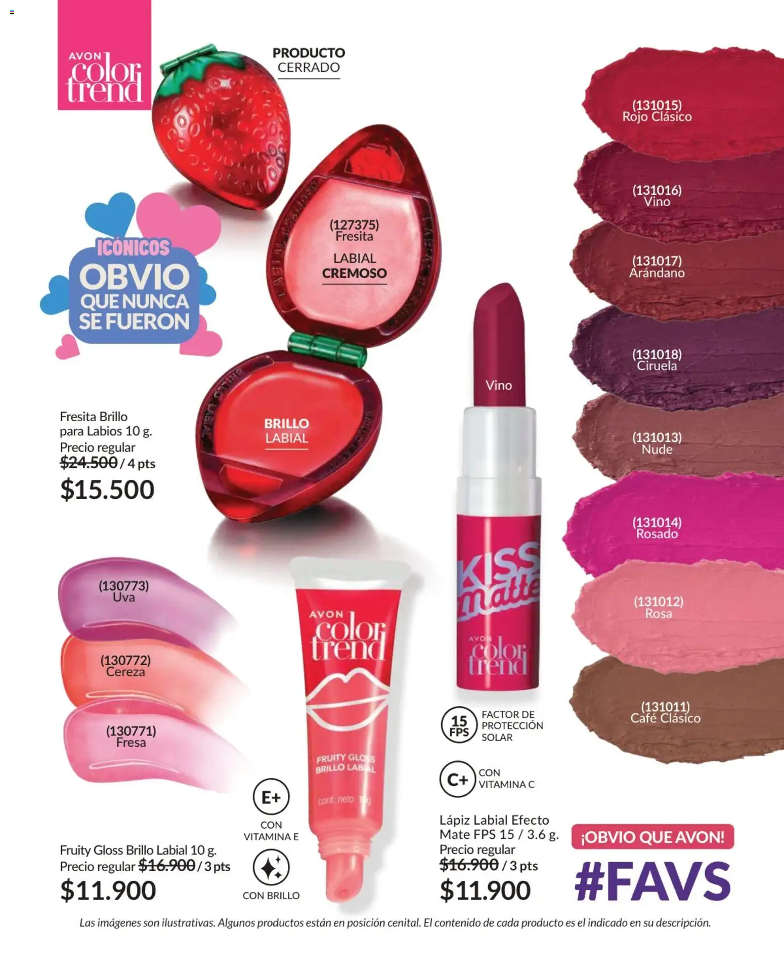Avon revista - valida desde el 02.01.2026 | Página: 10 | Productos: Fresa, Brillo, Café, Vino