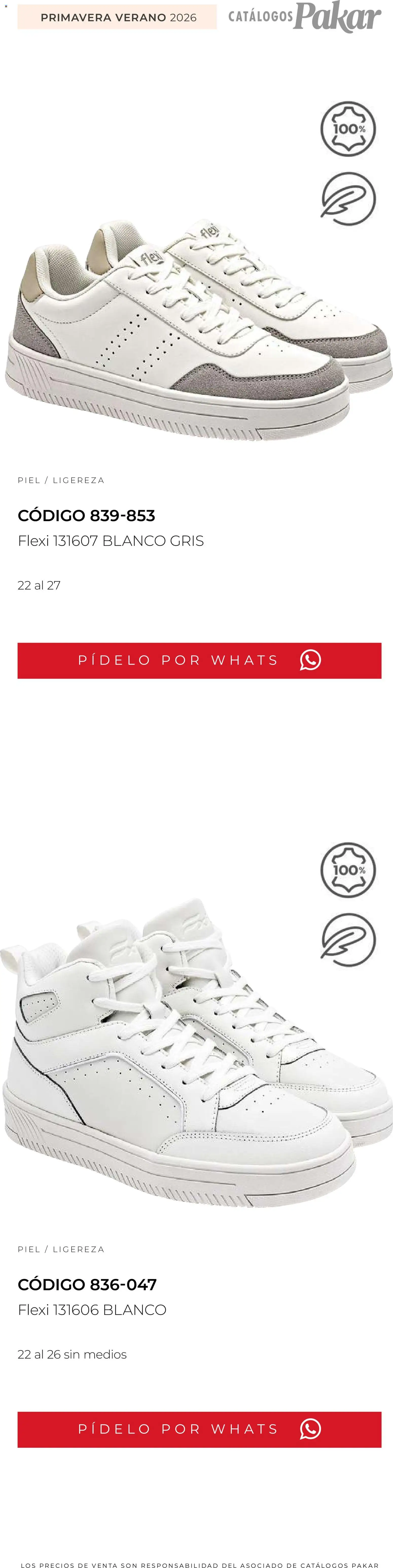 Nuevas ofertas de SC Pakar válidas en toda la República Mexicana desde el 04.03.2026. ¡Encuentra las mejores ofertas en SC Pakar catálogo Flexi PV26! | Página: 136