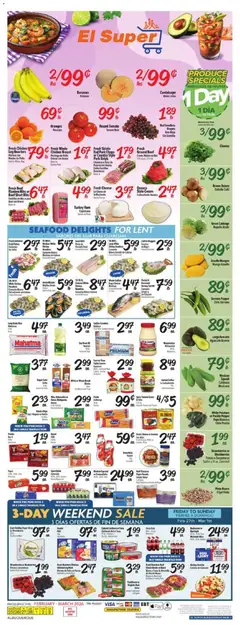 Preview of El Super weekly ads valid from 25.02.2026
