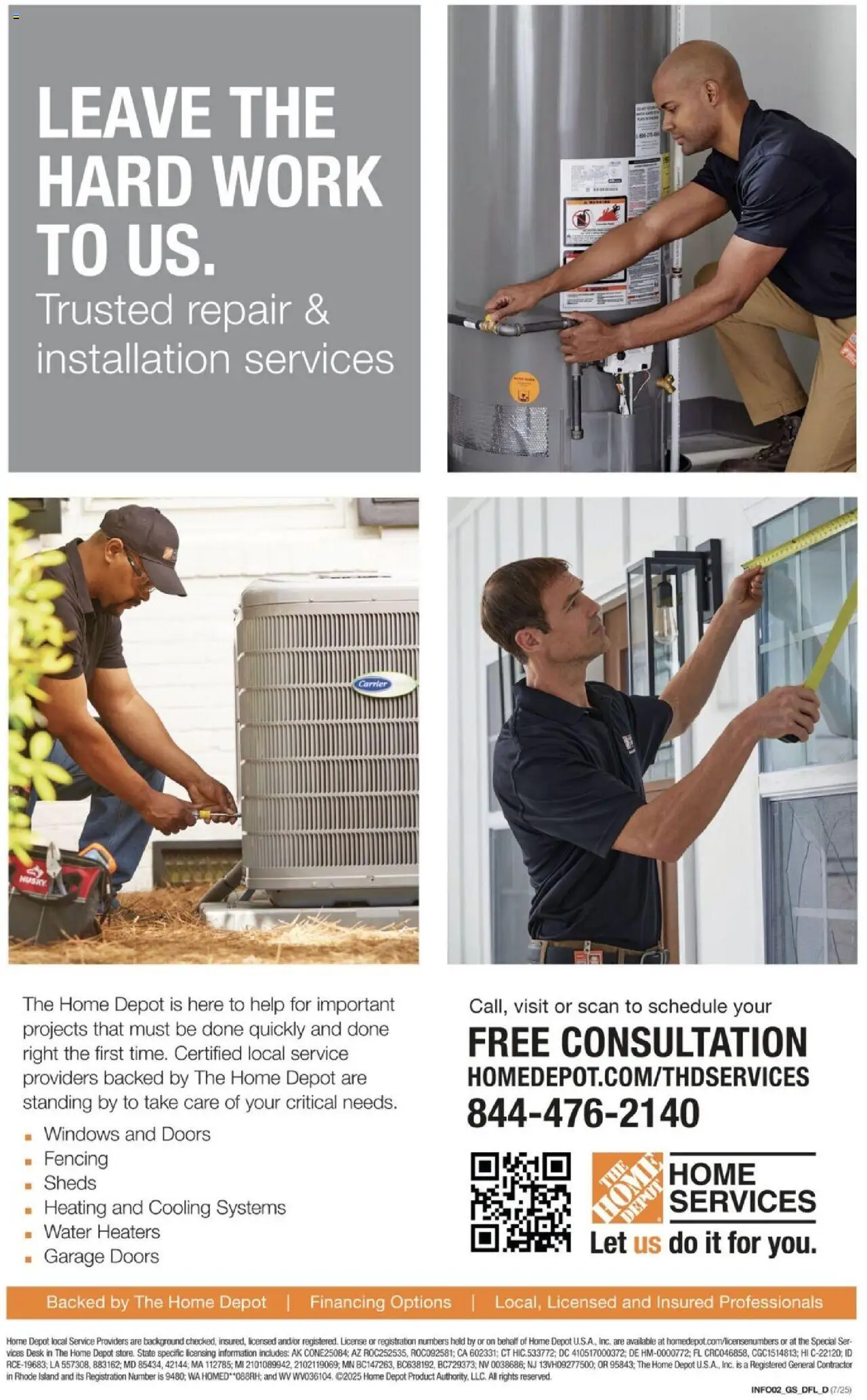 Home Depot Weekly Ad - valid from 07.08.2025 | Page: 10 | Products: Desk, Water