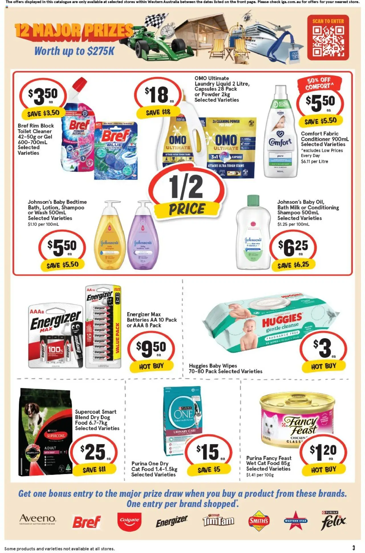 IGA catalogue - valid from 15.10.2025 | Page: 6 | Products: Fragrance, Shampoo, Chicken, Laundry