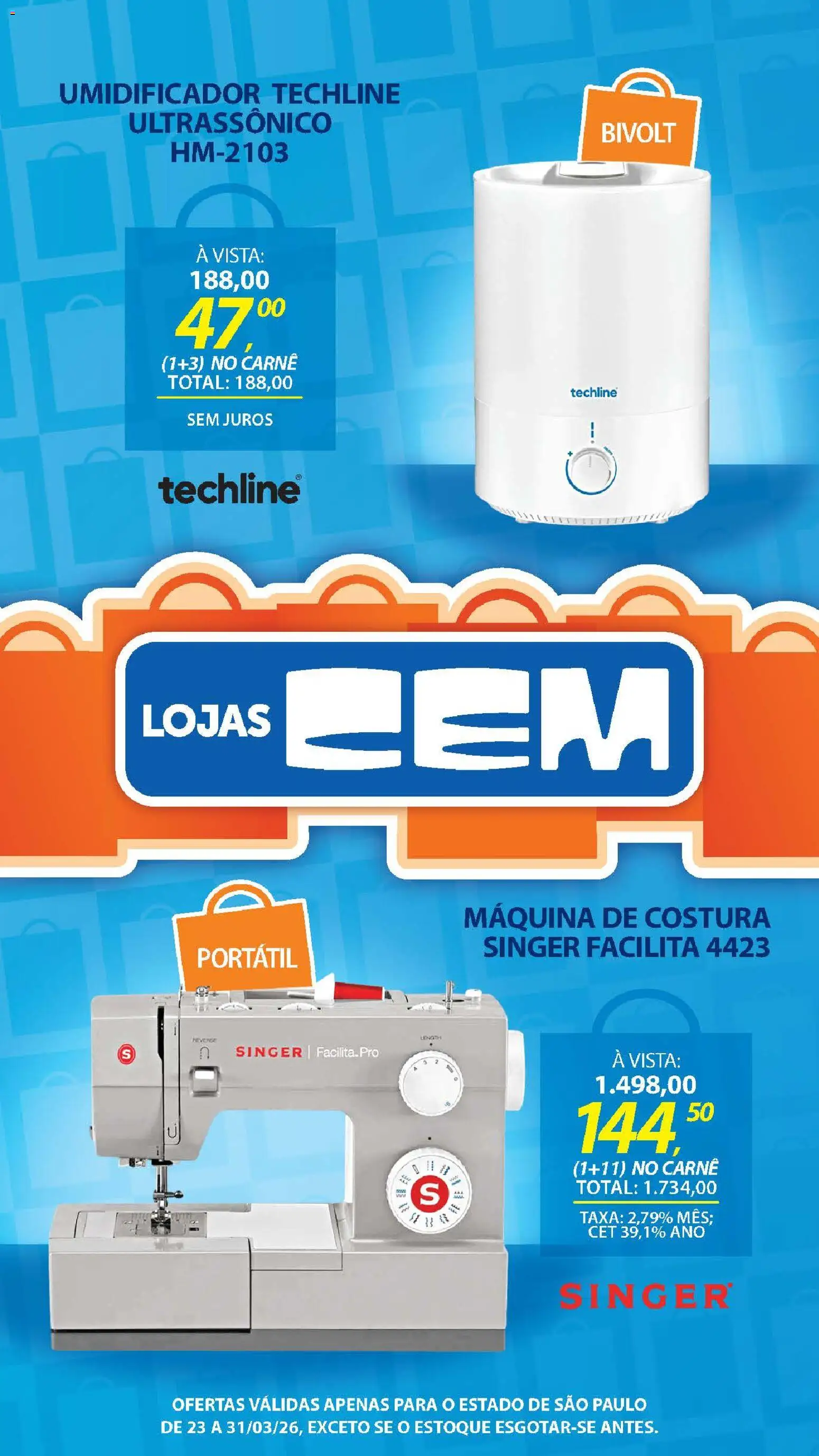 Lojas Cem Folheto - válido de 23.03.2026 | Página: 114