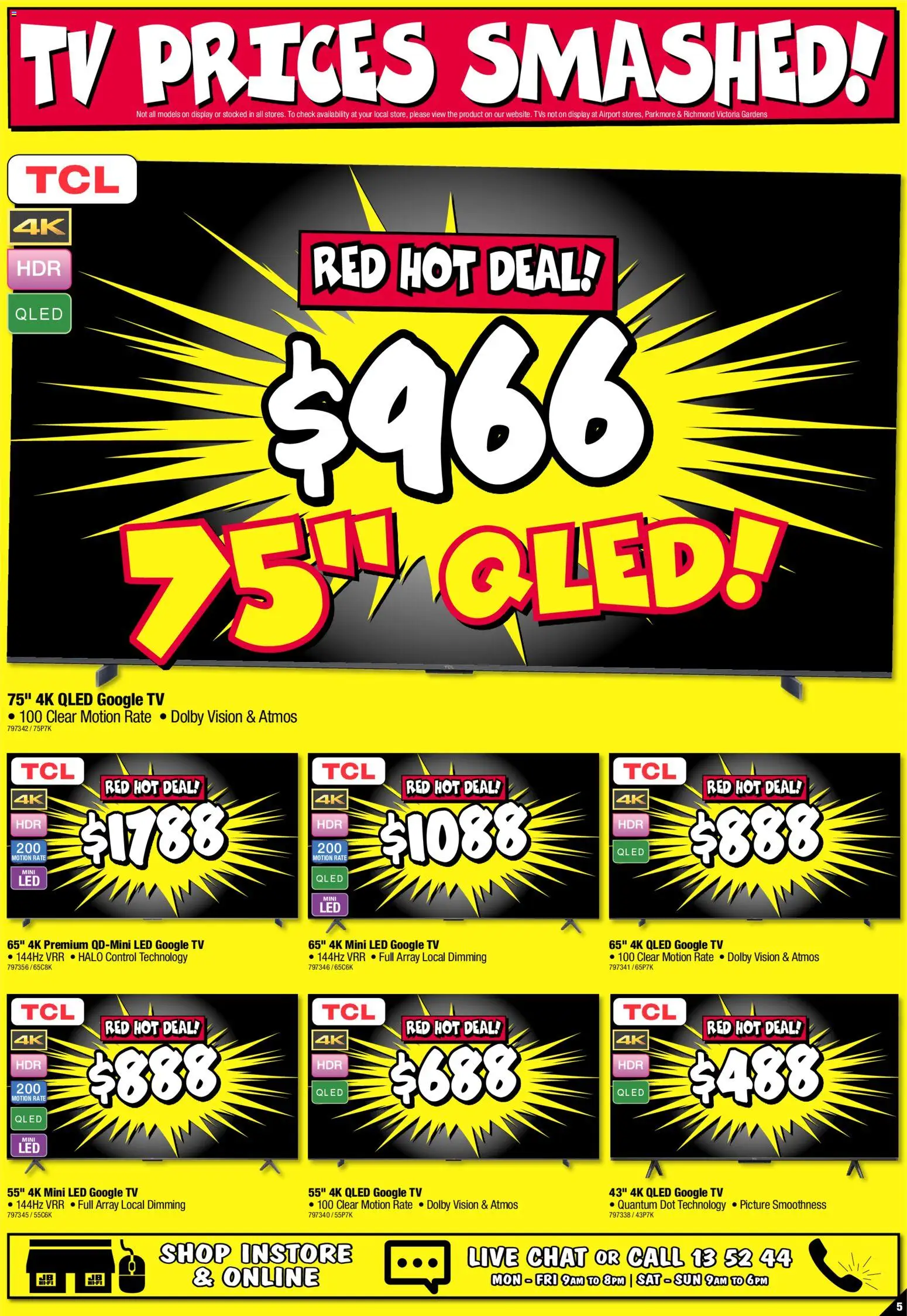 JB Hi-Fi catalogue - valid from 02.04.2026 | Page: 5 | Products: Tv