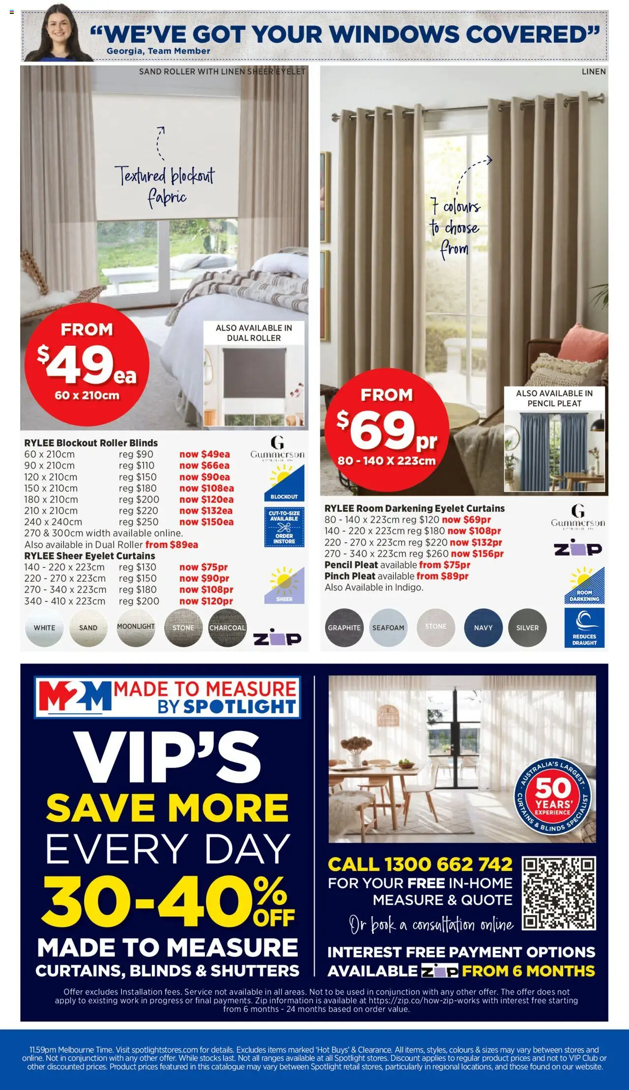 Spotlight catalogue - valid from 15.10.2025 | Page: 28 | Products: Blinds, Linen, Pencil