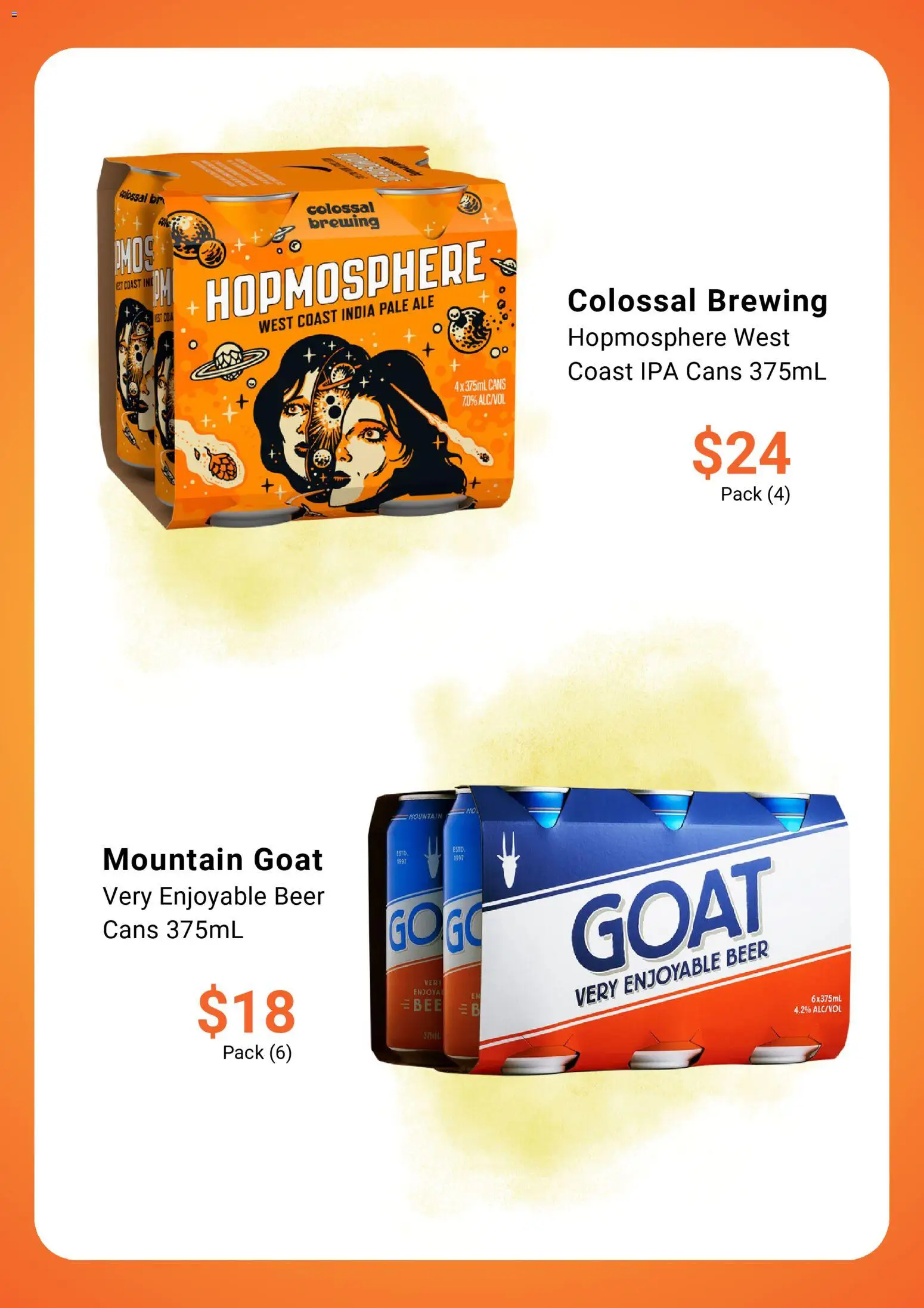 BWS catalogue - valid from 12.11.2025 | Page: 4 | Products: Beer