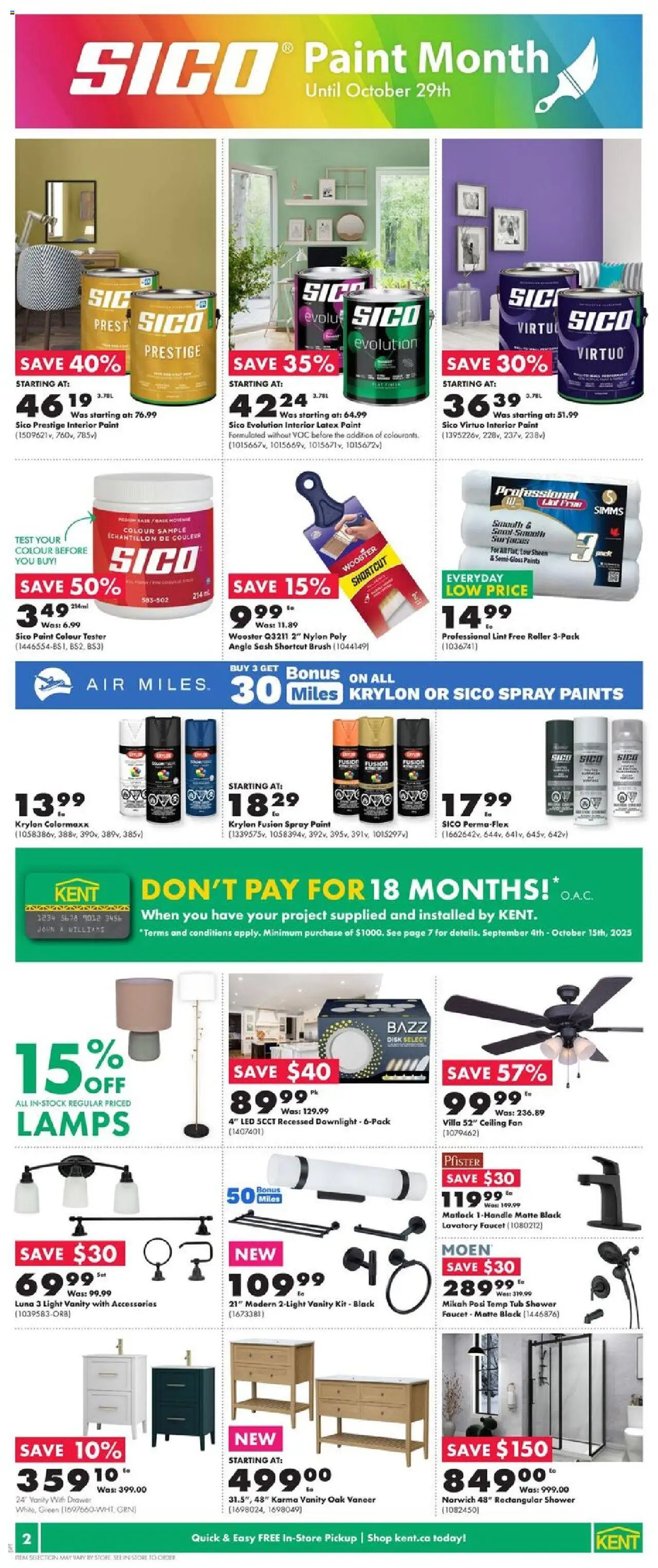 Kent flyer valid from 09.10.2025 | Page: 5 | Products: Disk, Fan, Brush, Shower