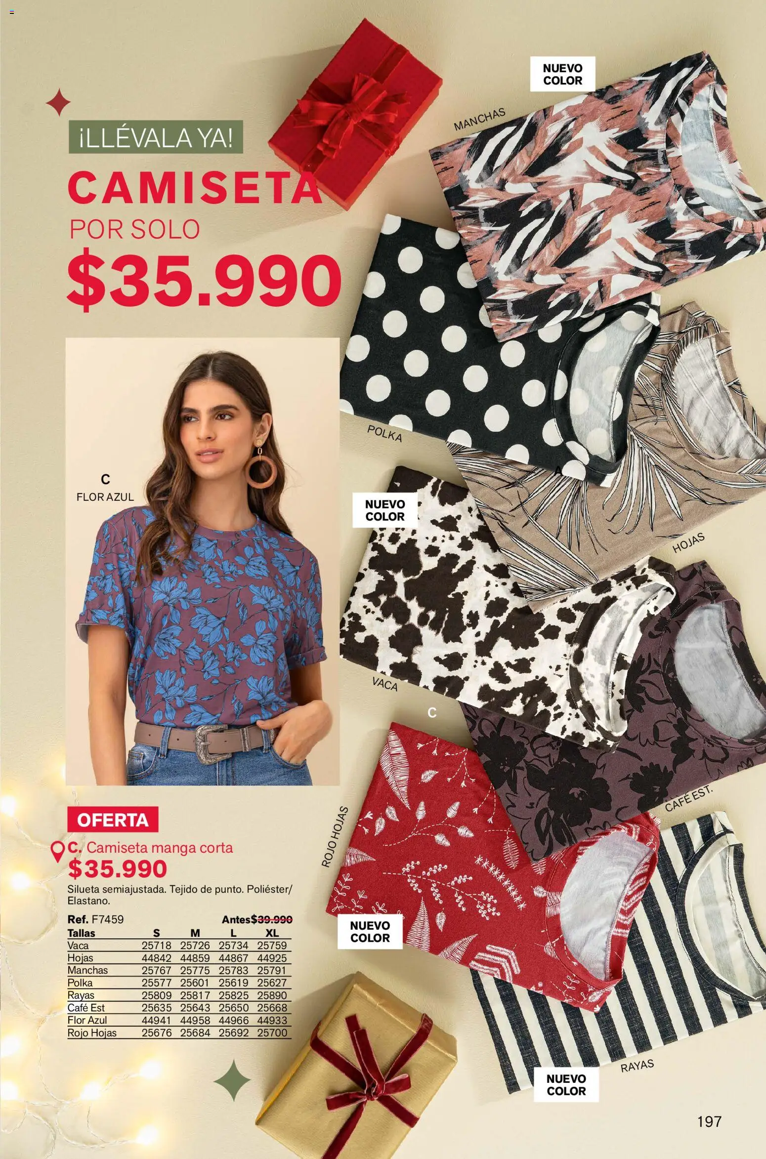 Leonisa revista - valida desde el 13.11.2025 | Página: 197 | Productos: Camiseta, Café