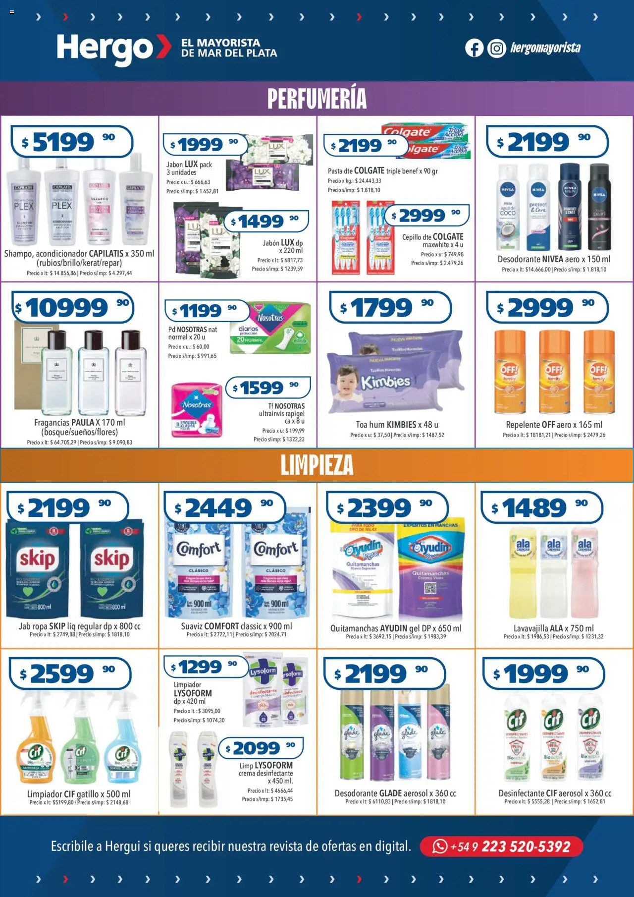 Hergo - Catálogo │ válido desde el 10.09.2025 | Página: 4 | Productos: Banco, Cepillo, Quitamanchas, Crema