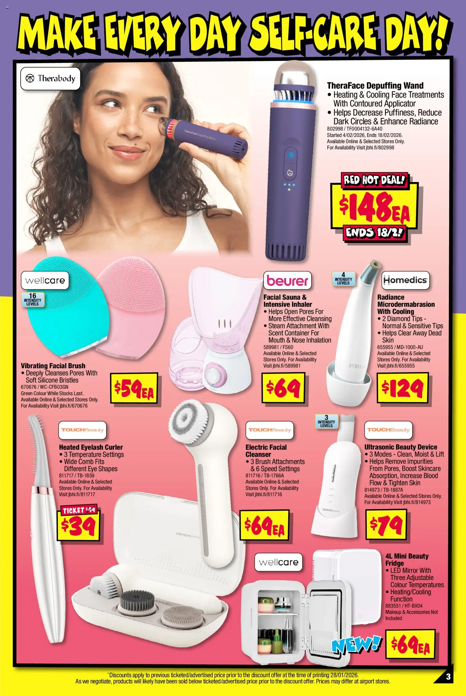 JB Hi-Fi catalogue - valid from 12.02.2026 | Page: 3 | Products: Mirror, Diamond, Makeup, Device