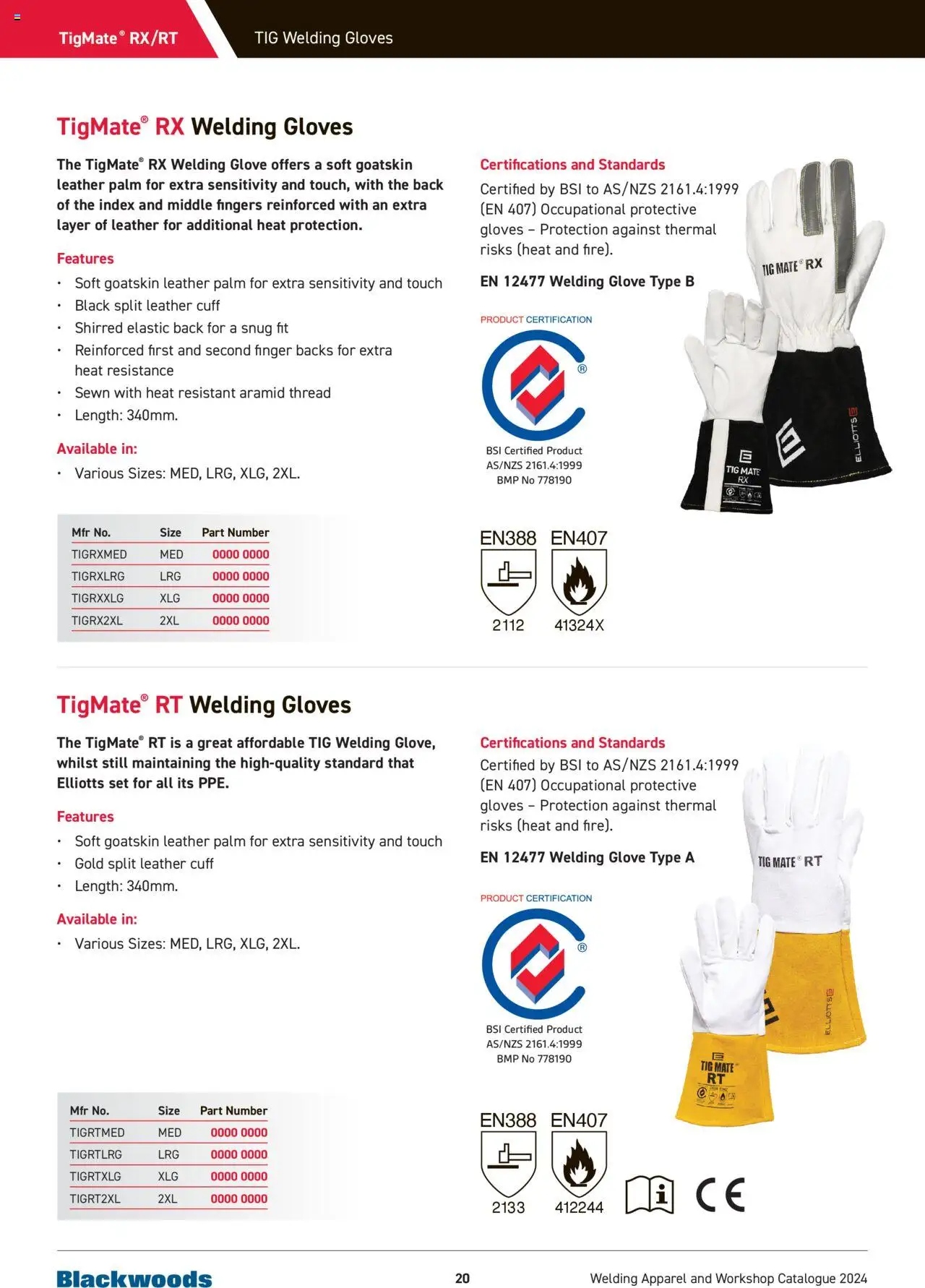Black Woods catalogue - valid from 22.07.2024 | Page: 20 | Products: Gloves