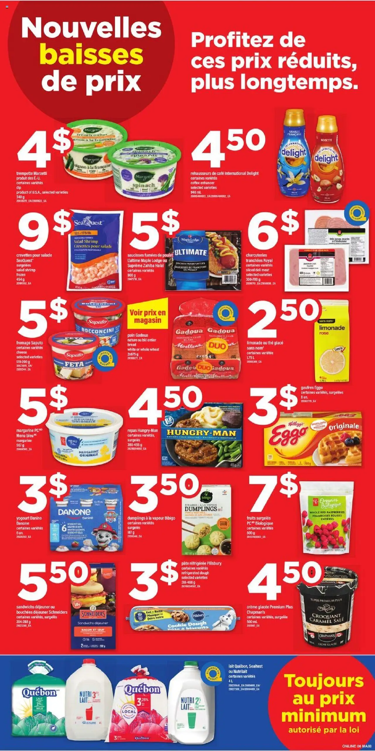 Maxi flyer valid from 02.10.2025 | Page: 10 | Products: Salad, Cheese, Coffee, Chicken