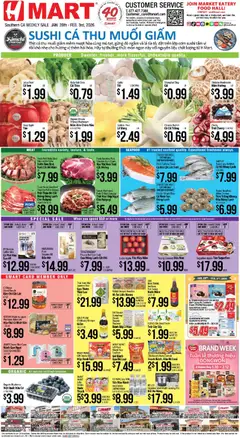 Preview of Hmart weekly ads valid from 28.01.2026