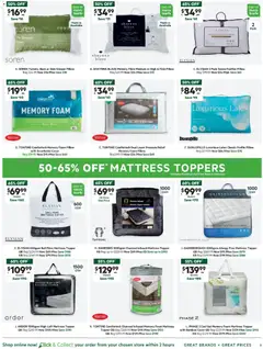Preview of Harris Scarfe Catalogue - valid from 05.01.2026 | Page: 3 | Products: Mattress, Pillow, Allergy
