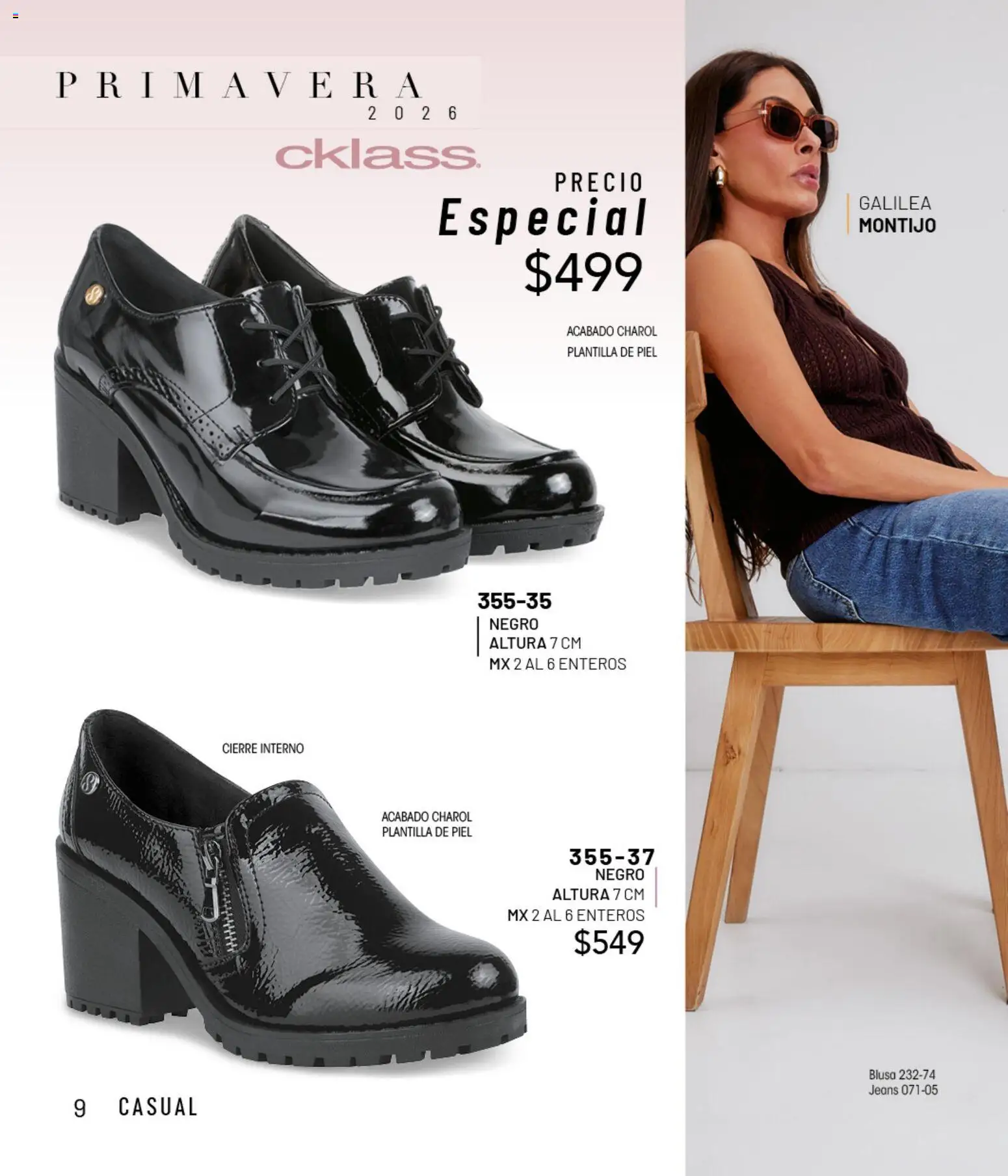 Nuevas ofertas de Cklass válidas en toda la República Mexicana desde el 02.01.2026. ¡Encuentra las mejores ofertas en Cklass catálogo Sandalias! | Página: 39 | Productos: Blusa