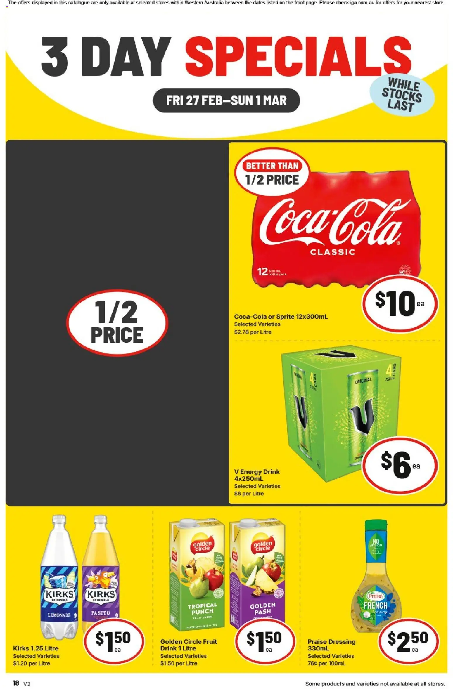 IGA catalogue - valid from 27.02.2026 | Page: 2 | Products: Energy drink