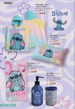 Vista previa de Andrea catálogo Mamá y Peques, nuevo folleto de la tienda, válido en México a partir del 19.04.2026 | Página: 72 | Productos: Toalla, Baño