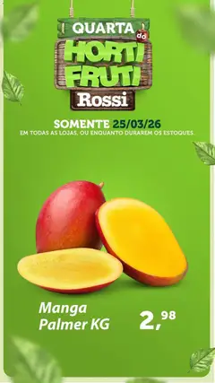 Rossi Supermercados - Ofertas da semana - Pré-Visualização do folheto da loja Rossi Supermercados, válido de 25.03.2026