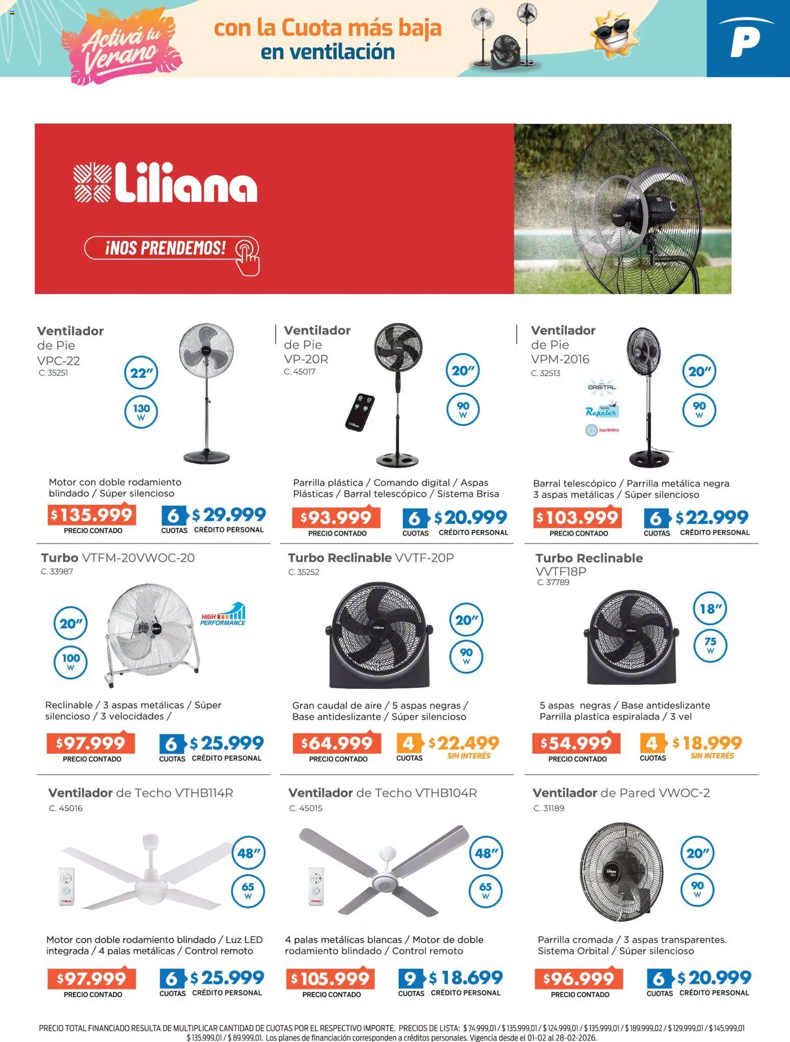 Pardo catálogo │ válido desde el 01.02.2026 | Página: 15 | Productos: Parrilla, Ventilador, Control remoto