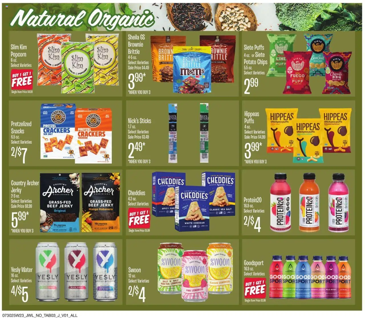 Jewel Osco Jewel-Osco - ORG - valid from 30.07.2025 | Page: 3 | Products: Tea, Beef, Salt, Mango