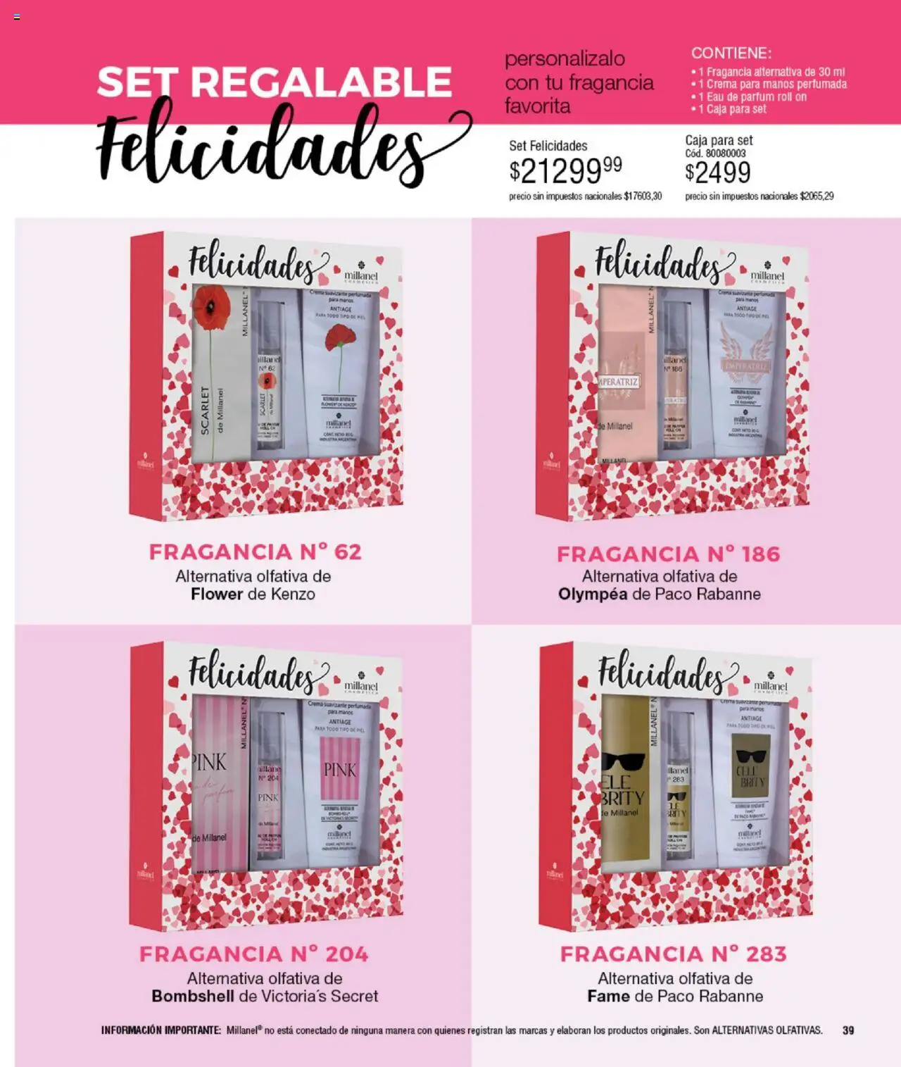 Millanel catálogo │ válido desde el 15.09.2025 | Página: 39 | Productos: Caja, Fragancia, Suavizante, Crema