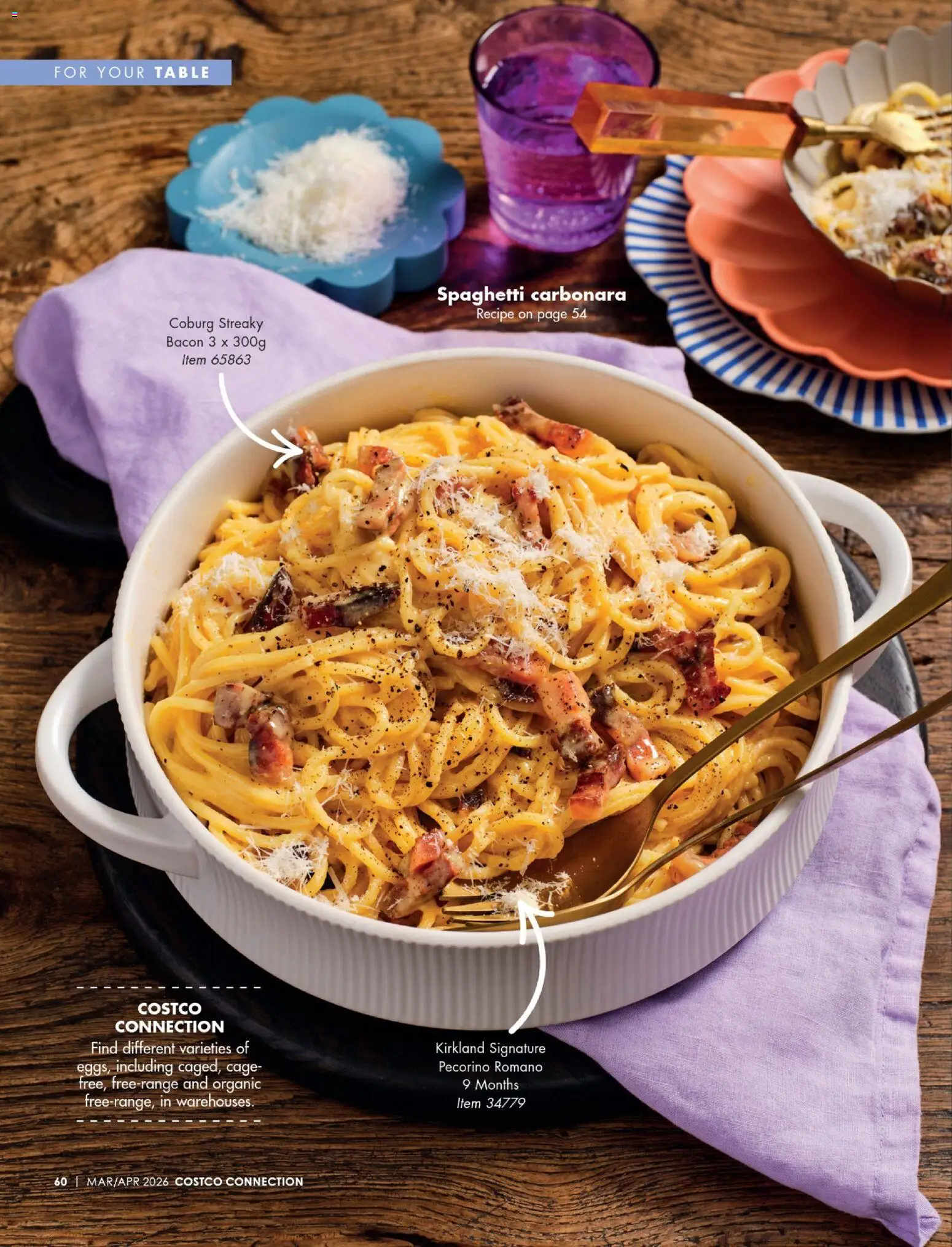 Costco catalogue - valid from 01.03.2026 | Page: 60 | Products: Table, Bacon