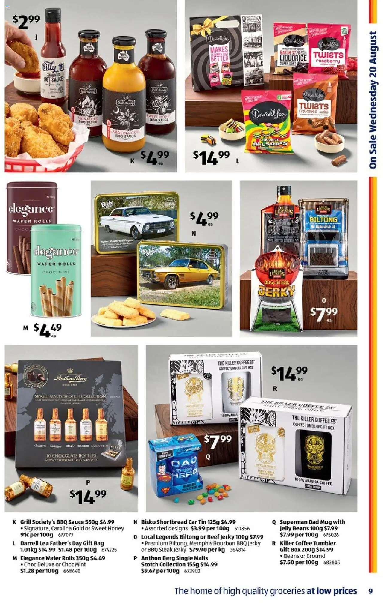 Aldi catalogue - valid from 20.08.2025 | Page: 9 | Products: BBQ Sauce, Sauce, Raspberry, Bag