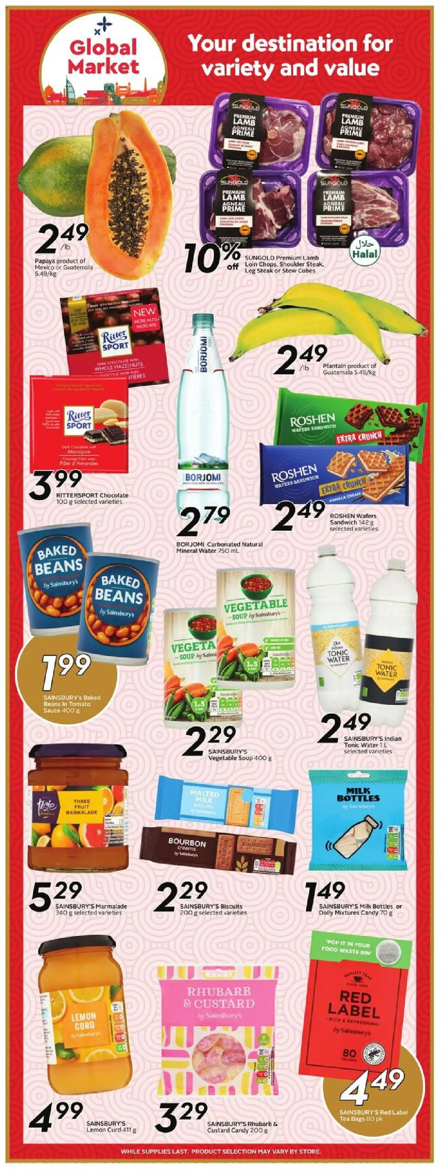 Safeway flyer valid from 27.11.2025 | Page: 14 | Products: Tea, Cream, Milk, Chocolate