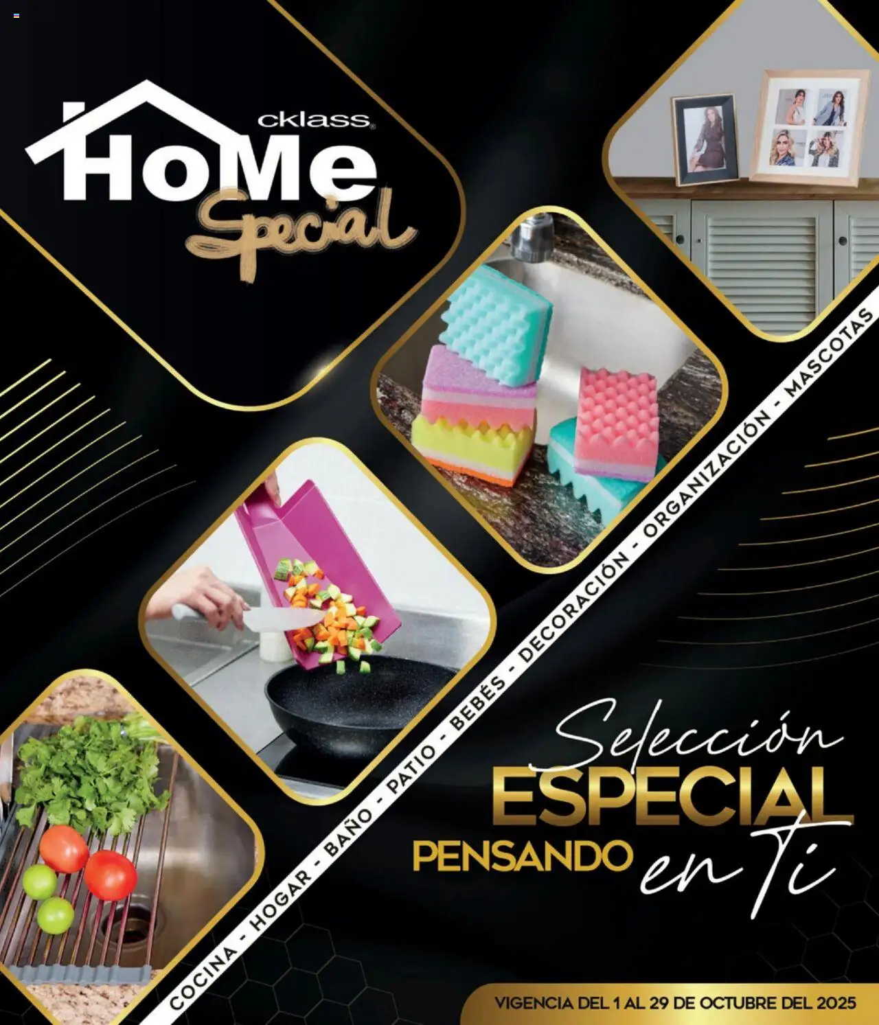 Nuevas ofertas de Cklass válidas en toda la República Mexicana desde el 01.10.2025. ¡Encuentra las mejores ofertas en Cklass - Catálogo Especial Home! | Página: 1 | Productos: Cocina, Baño