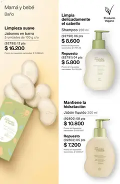 Vista previa Catálogo Natura Ciclo 16/2025 válido desde el 01.11.2025 | Página: 297 | Productos: Baño, Jabón líquido, Shampoo, Jabón