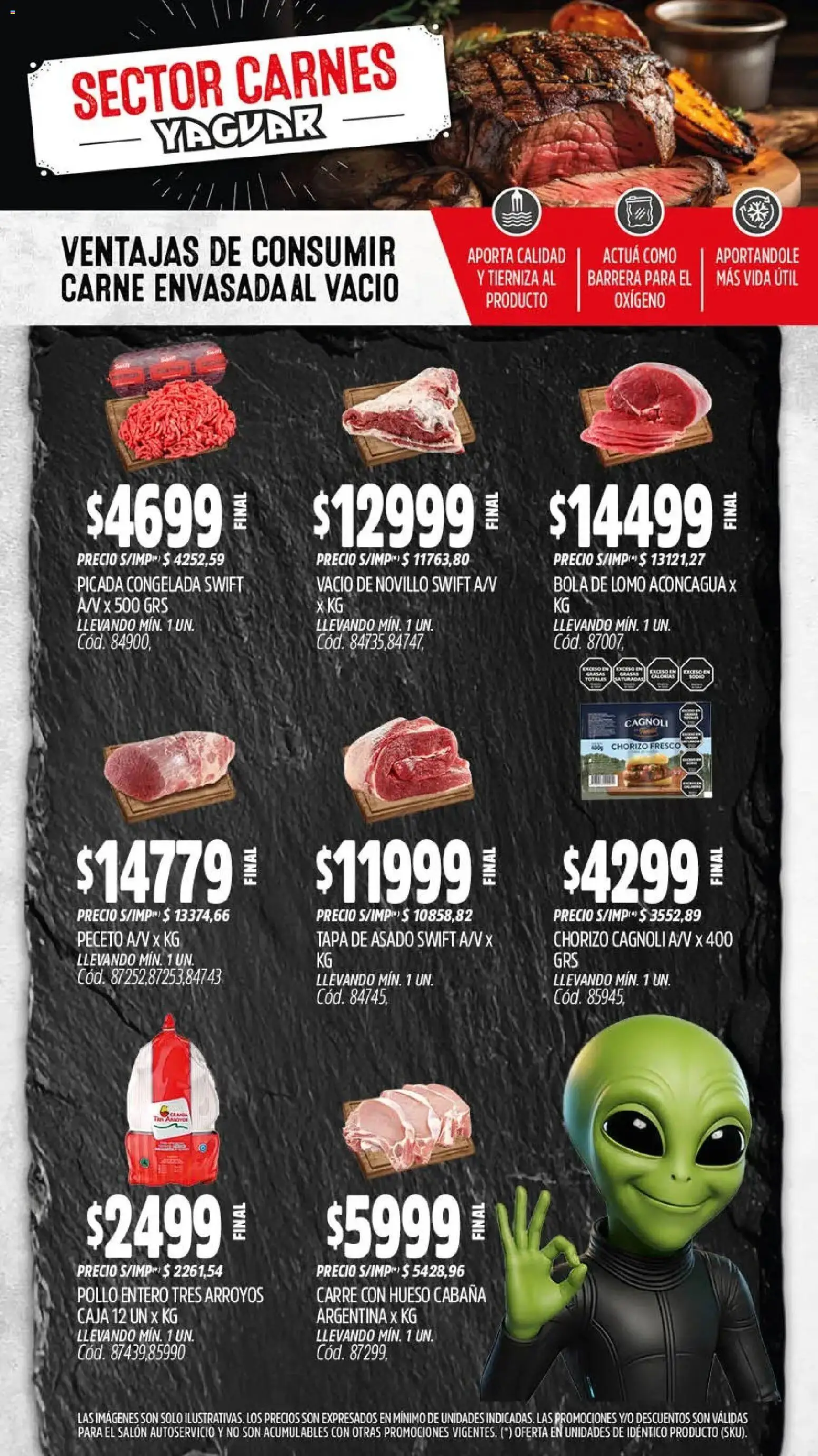 Yaguar catálogo │ válido desde el 02.03.2026 | Página: 4 | Productos: Pollo, Caja, Chorizo