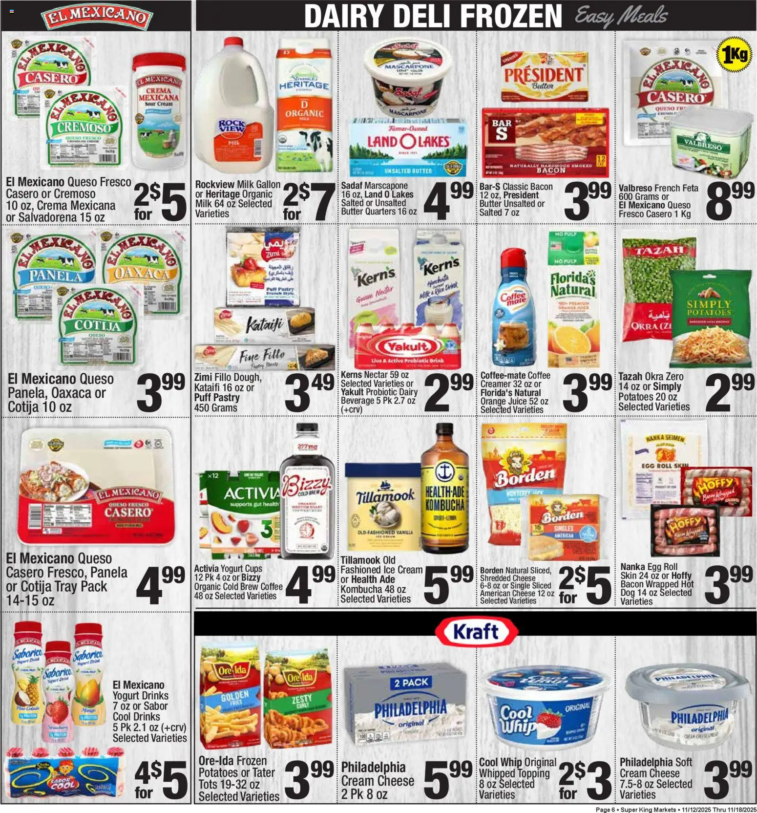 Super King - Weekly Ad - valid from 19.11.2025 | Page: 7 | Products: Butter, Yogurt, Cream, Puff Pastry