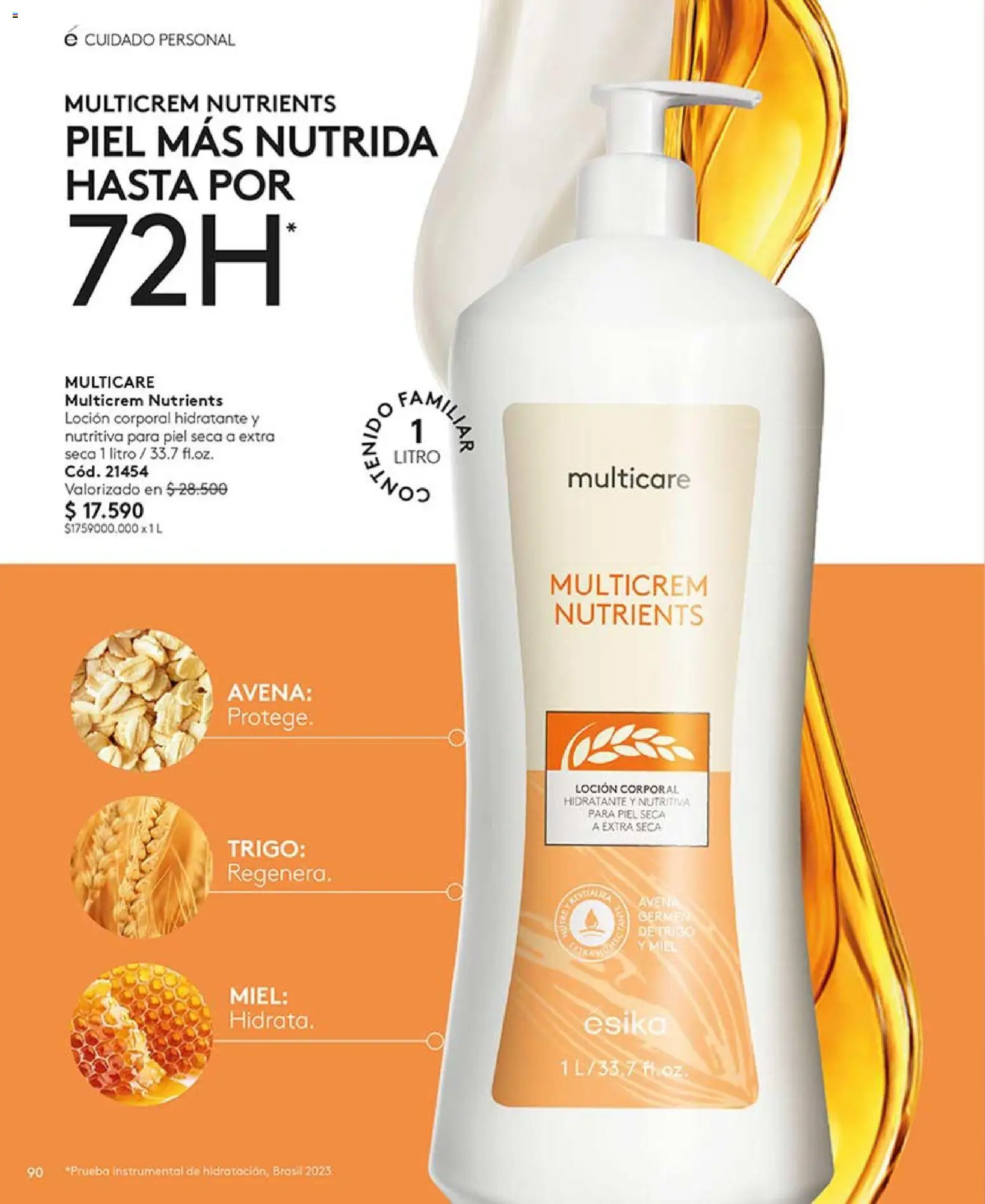 Catálogo Ésika Campaña 6 │ válido desde el 01.04.2026 | Página: 90 | Productos: Avena, Loción