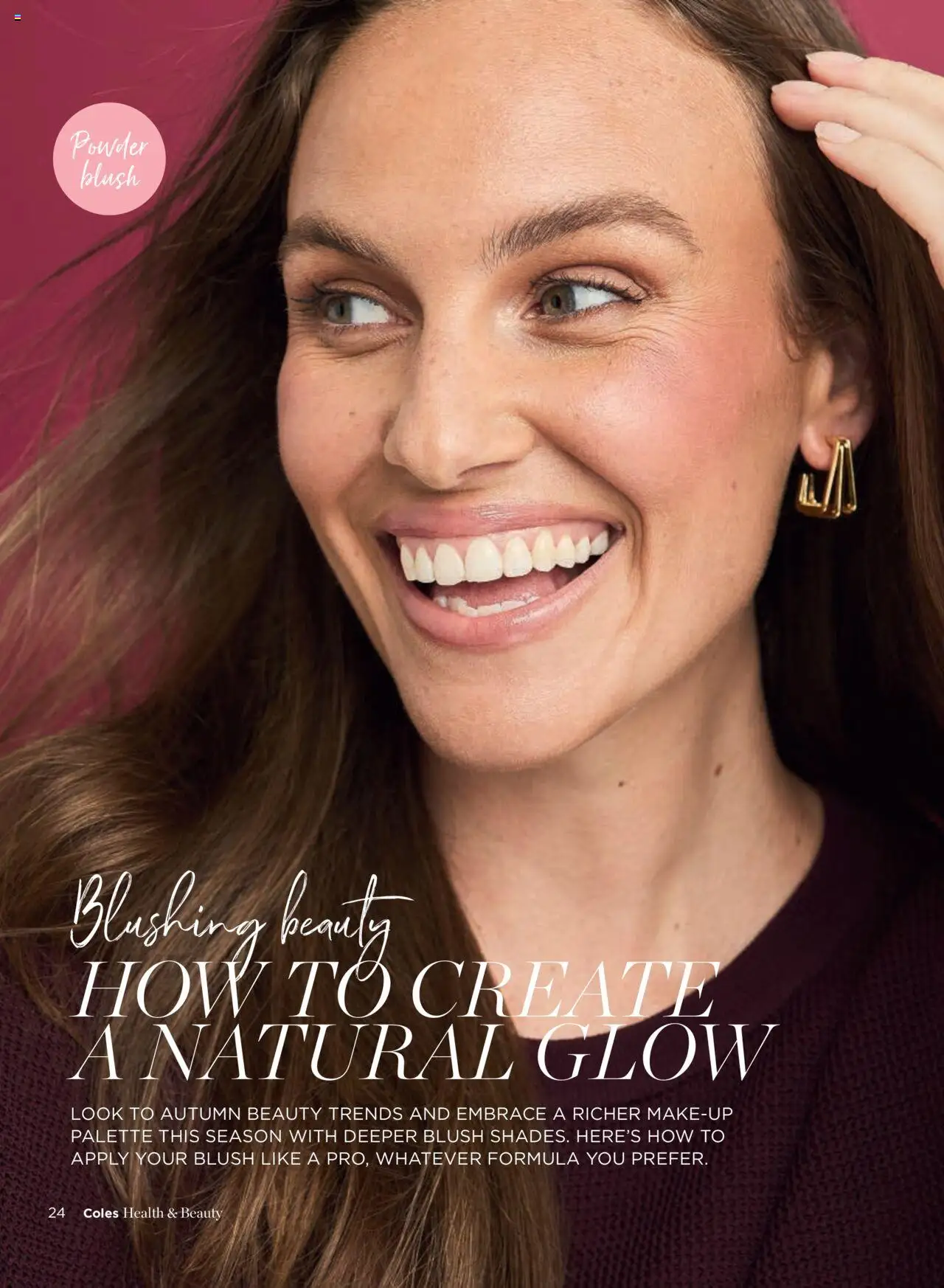 Coles catalogue - valid from 07.04.2025 | Page: 24 | Products: Powder, Blush, Makeup