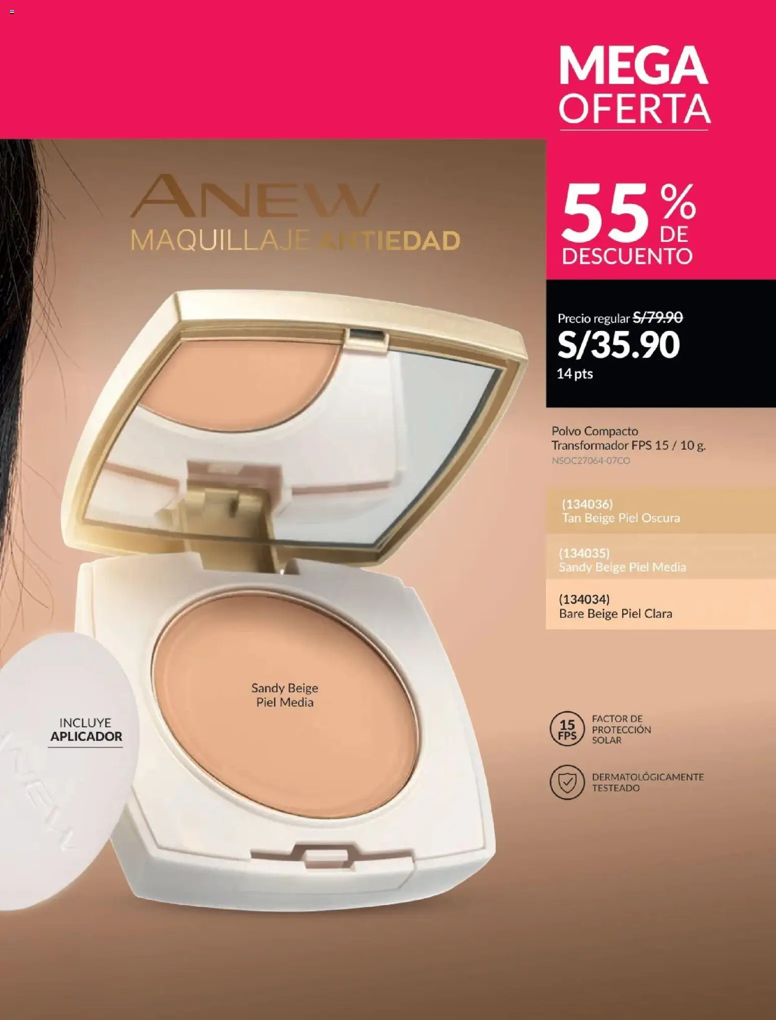 Catálogo Avon válido desde 01.02.2026 | Página: 59 | Productos: Maquillaje, Polvo