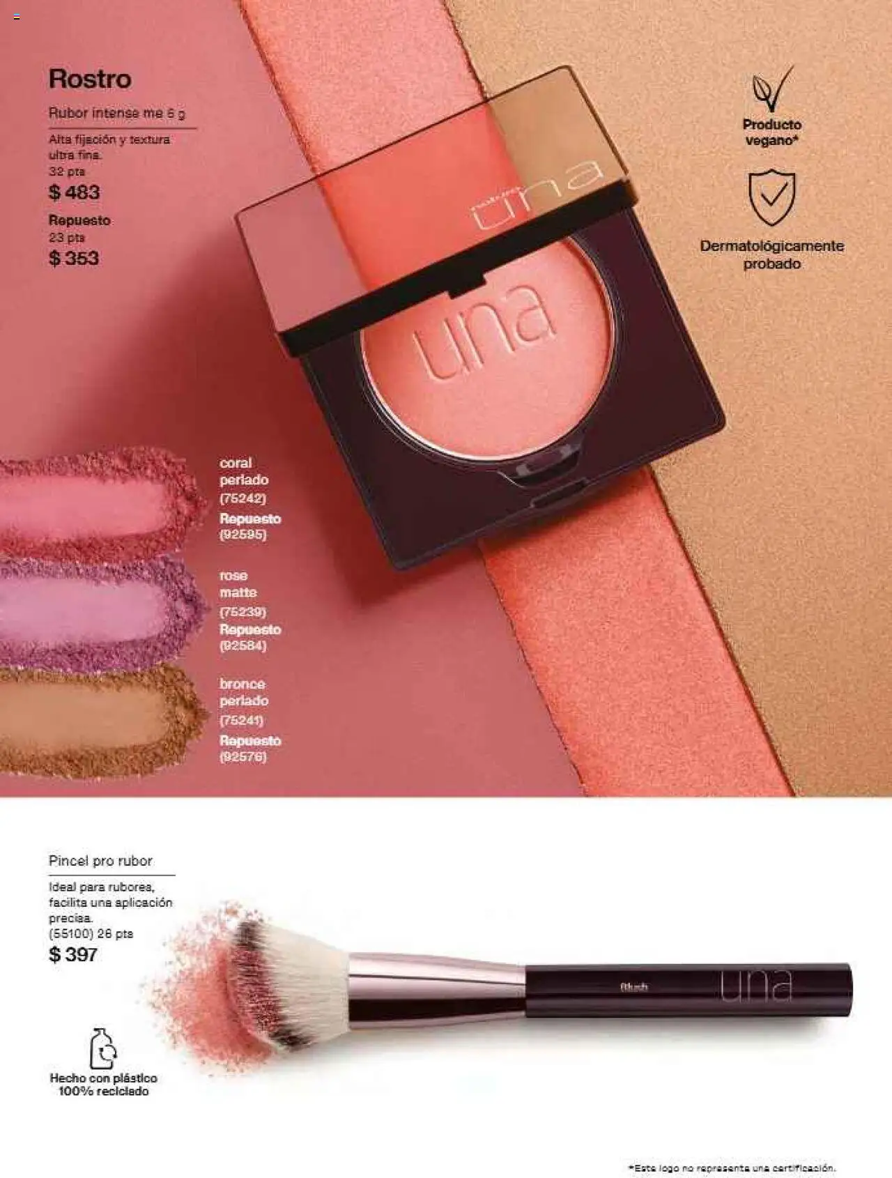 Nuevas ofertas de Natura válidas en toda la República Mexicana desde el 12.10.2025. ¡Encuentra las mejores ofertas en Natura - Campaña 16 2025! | Página: 61 | Productos: Pincel, Rubor