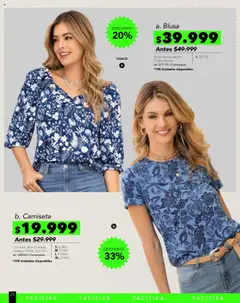 Catálogo Pacifika - Campaña 16/25 -  Vista previa de la revista de la tienda Pacifika valido desde el 10.09.2025 | Página: 220 | Productos: Camiseta, Blusa