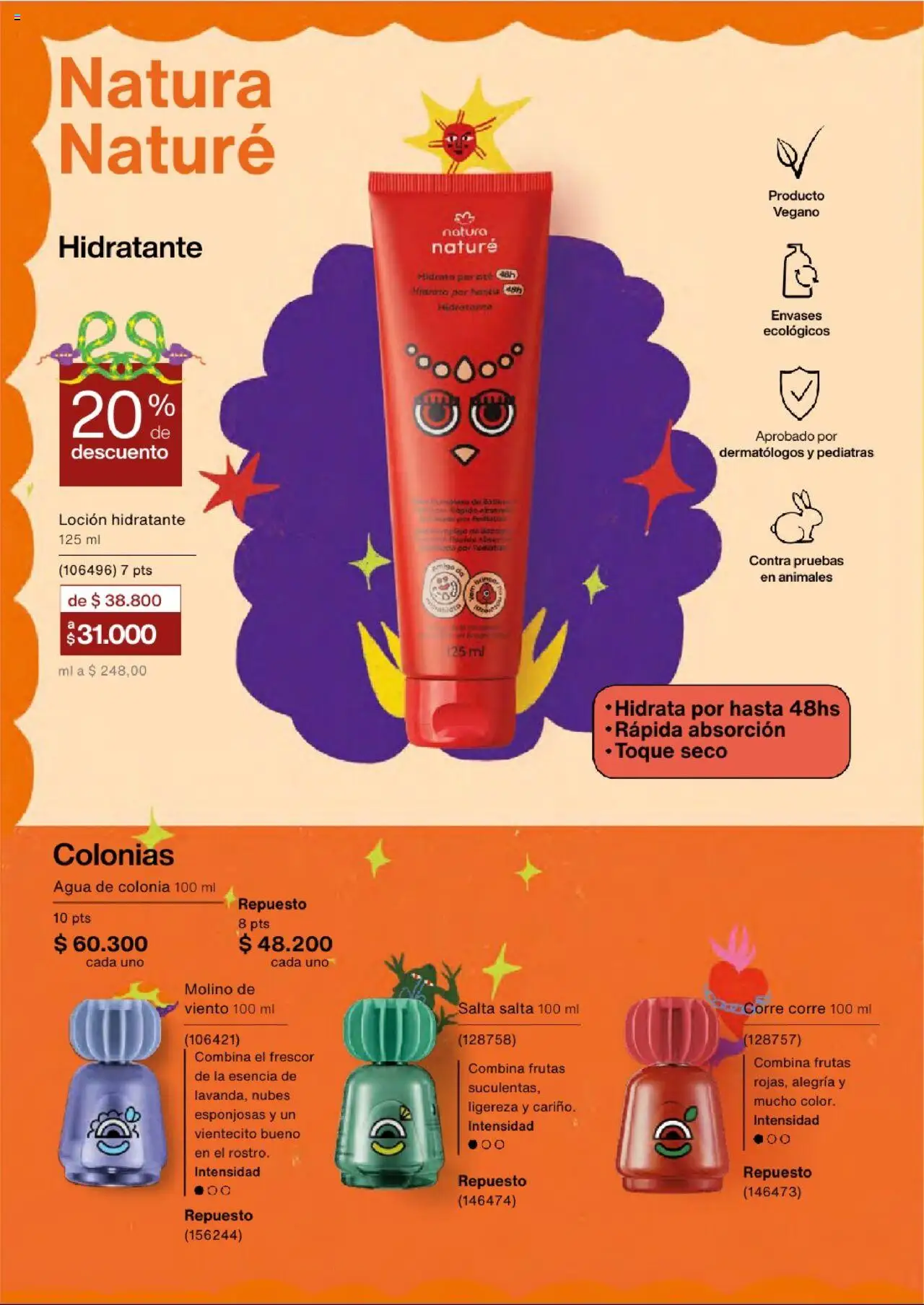 Natura revista - valida desde el 03.09.2025 | Página: 142 | Productos: Agua, Loción