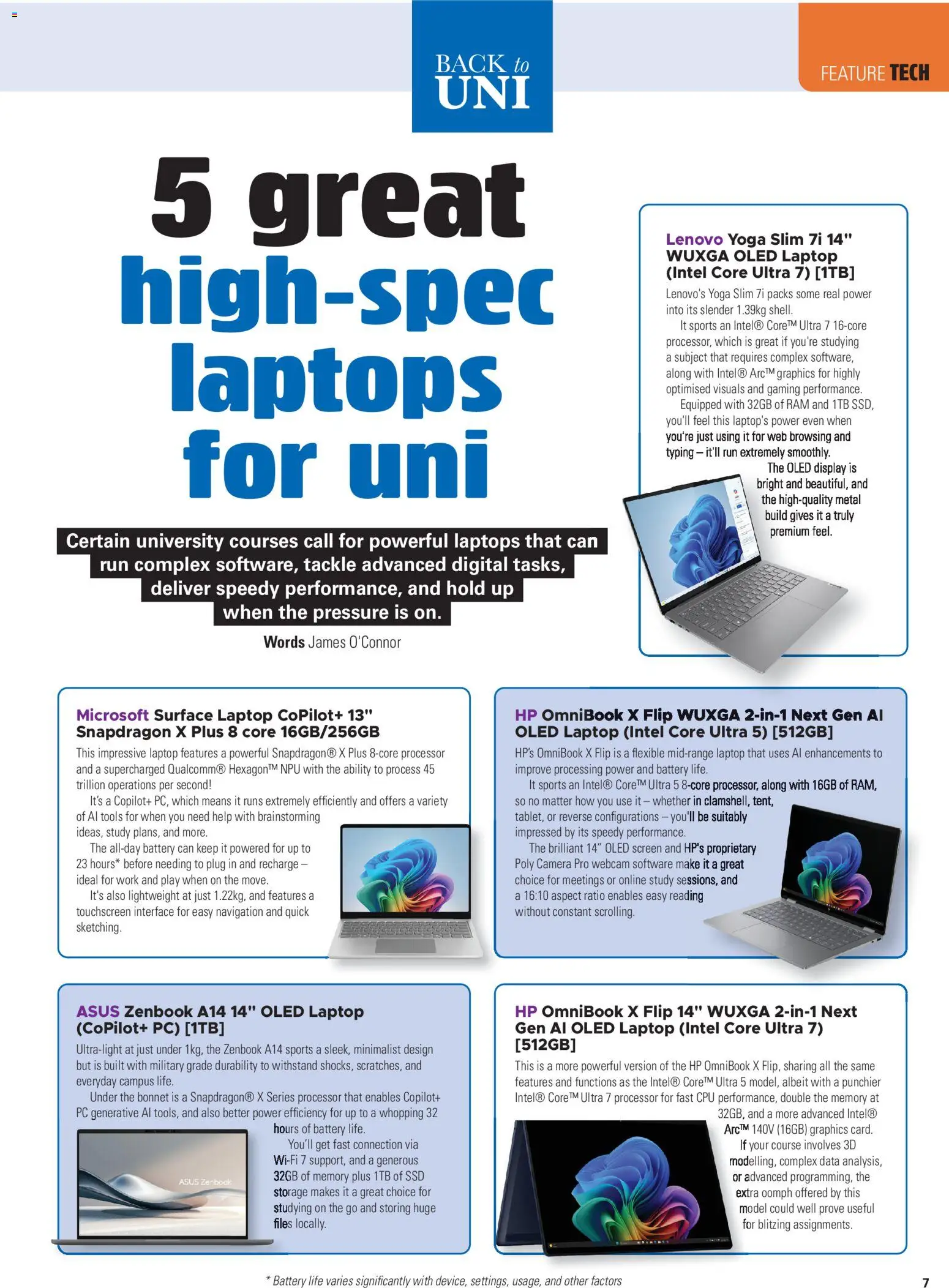 JB Hi-Fi catalogue - valid from 01.02.2026 | Page: 7 | Products: Pc, Camera, Screen, Navigation