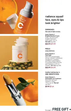Avon Brochure - valid from 13.08.2025 | Page: 4 | Products: Vitamin, Eye Cream, Pineapple, Pads