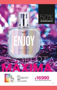 Vista previa Gigot - CAMPAÑA 03 válido desde el 01.03.2026 | Página: 63 | Productos: Eau de toilette