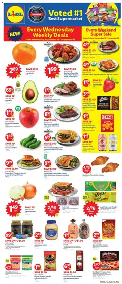 Preview of Lidl weekly ads valid from 10.09.2025