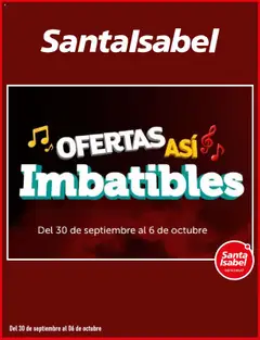 Santa Isabel ofertas  válido desde el 30.09.2025