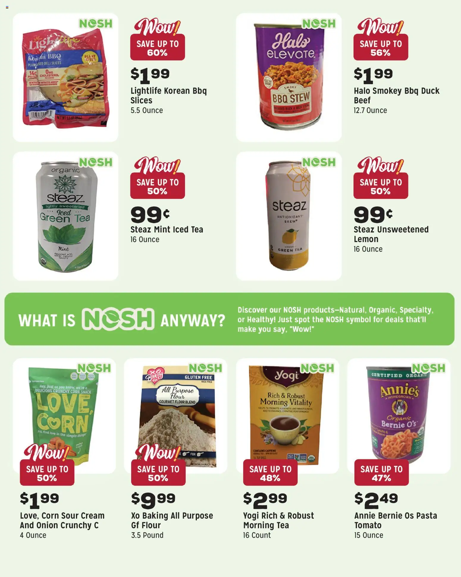Grocery Outlet Weekly Ad - NJ - valid from 18.03.2026 | Page: 8 | Products: Tea, Beef, Pasta, Onion
