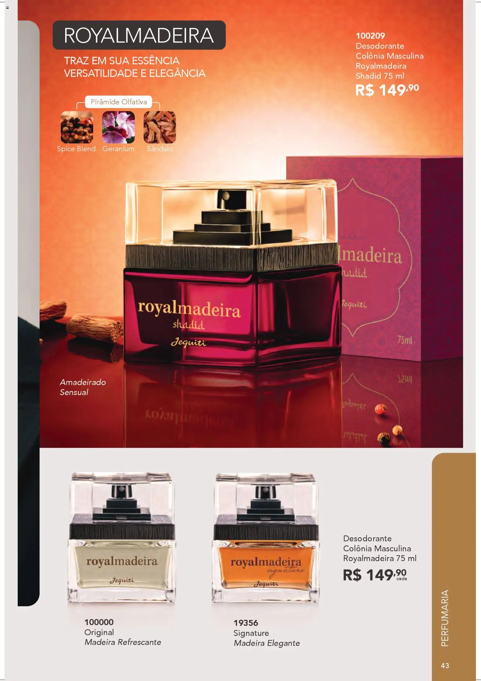 Jequiti Folheto - válido de 28.03.2026 | Página: 43 | Produtos: Desodorante