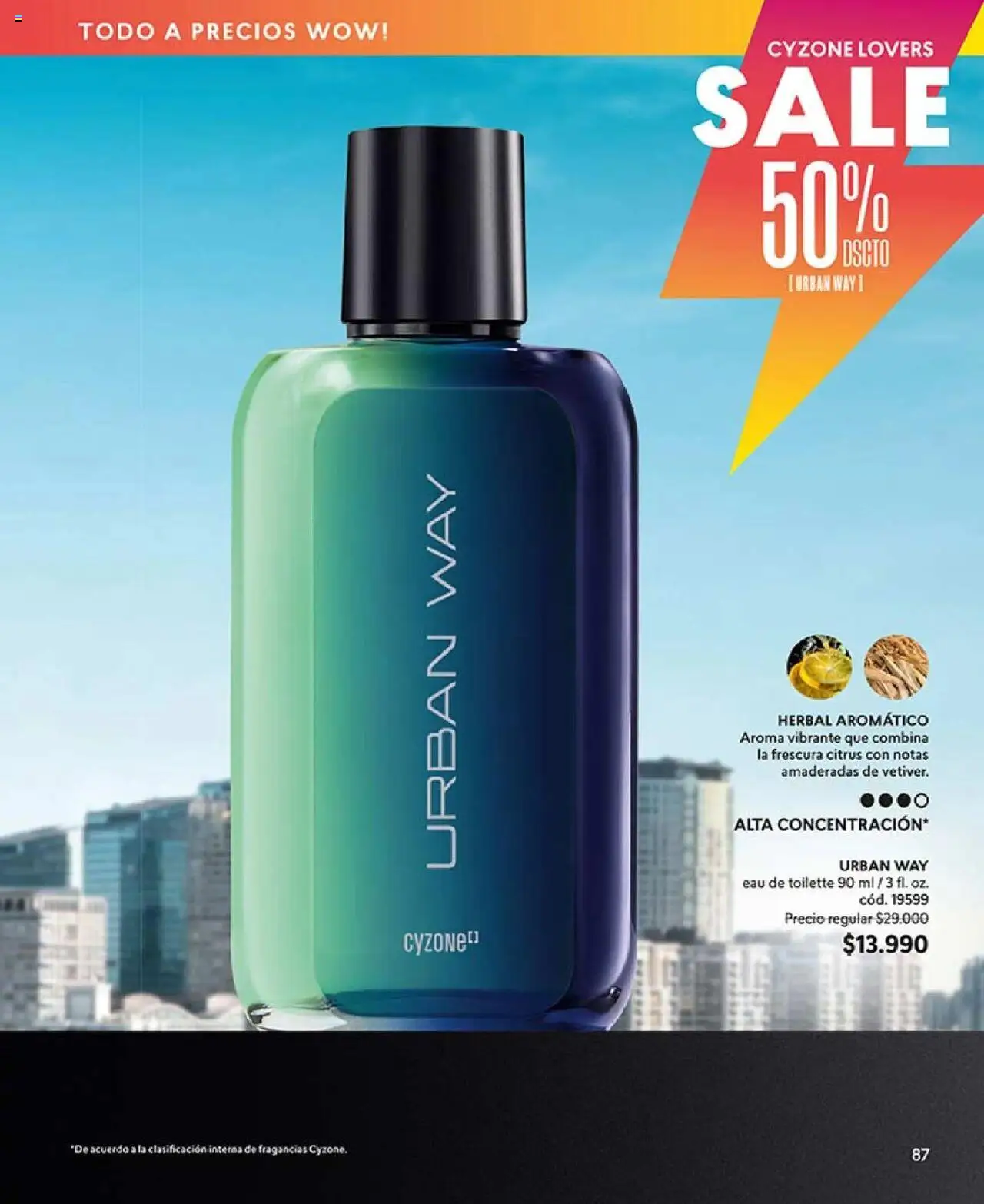 Catálogo CyZone Campaña 14 │ válido desde el 31.08.2025 | Página: 87 | Productos: Eau de toilette