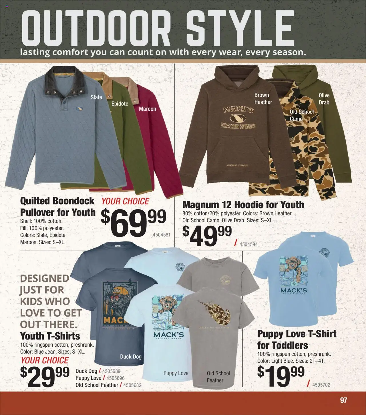Cabela's Waterfowl 25 - valid from 01.10.2025 | Page: 97 | Products: Hoodie