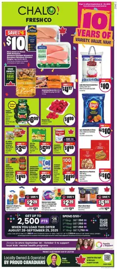 Preview of FreshCo flyer - ON from shop FreshCo valid from 18.09.2025