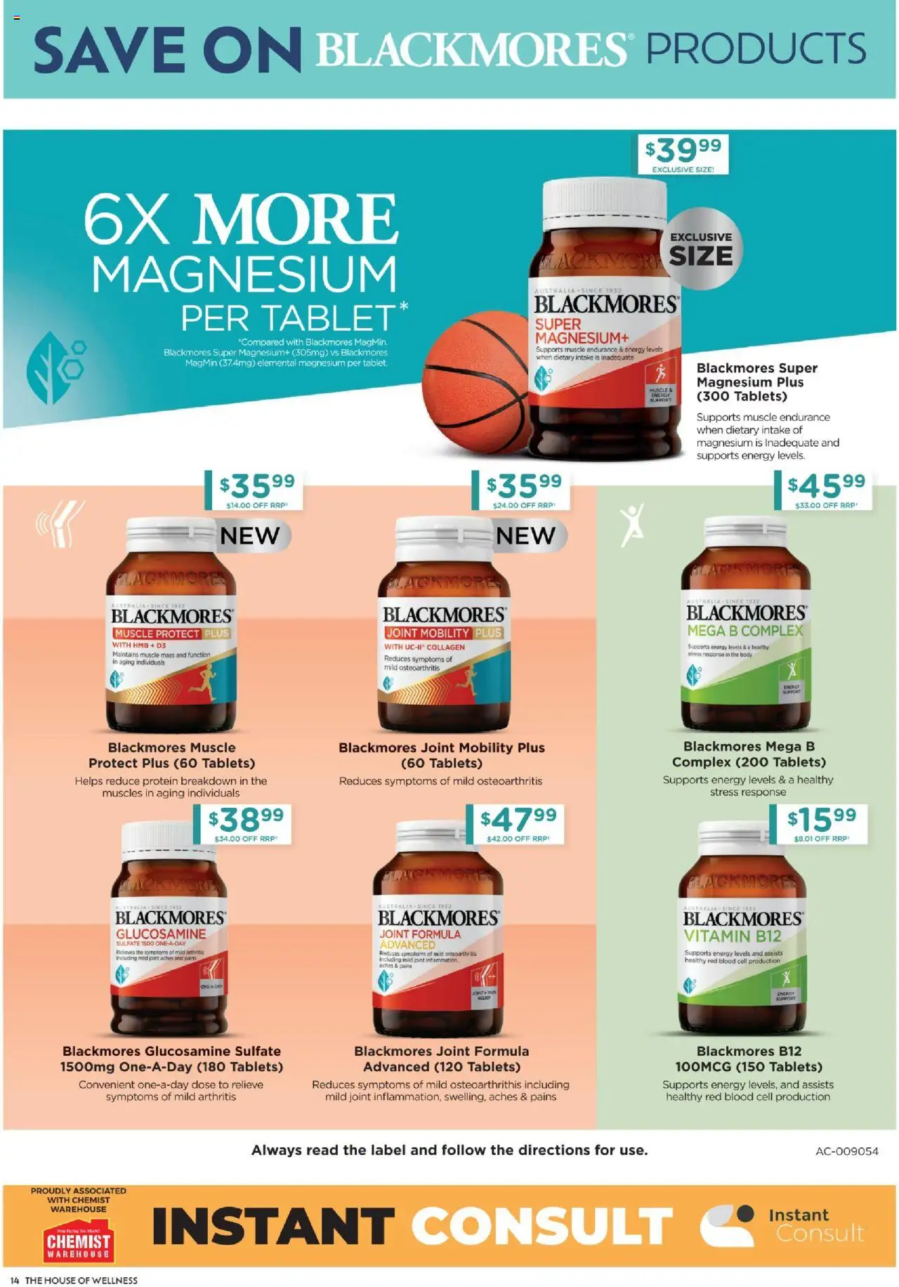 Chemist Warehouse catalogue - valid from 16.10.2025 | Page: 14 | Products: Tablet, Collagen, Tablets, Vitamin